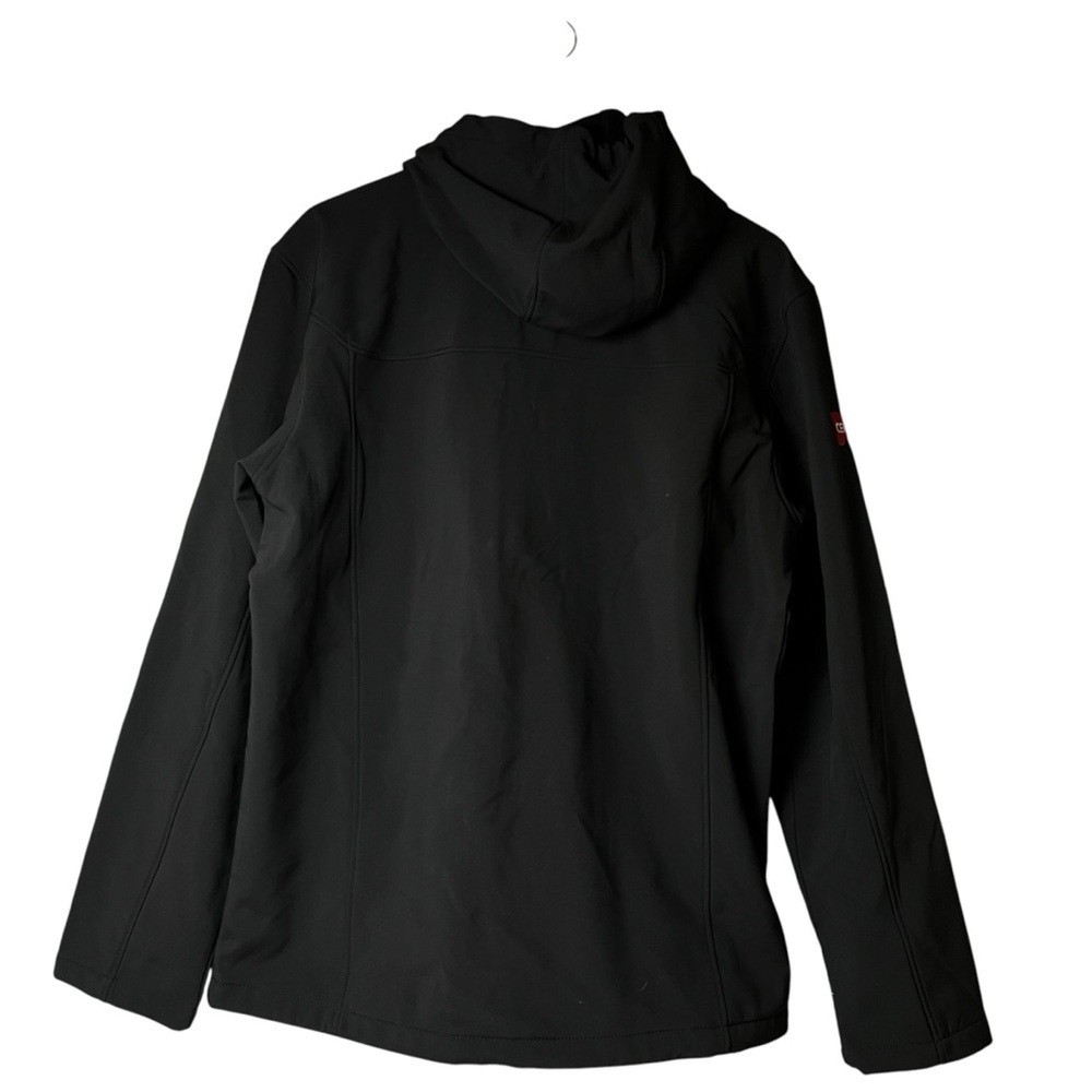 Stormtech Mens Jacket Full Zip Orbiter Softshell Hoodie Black SZ L Cenex KSH-1 - Picture 6 of 9